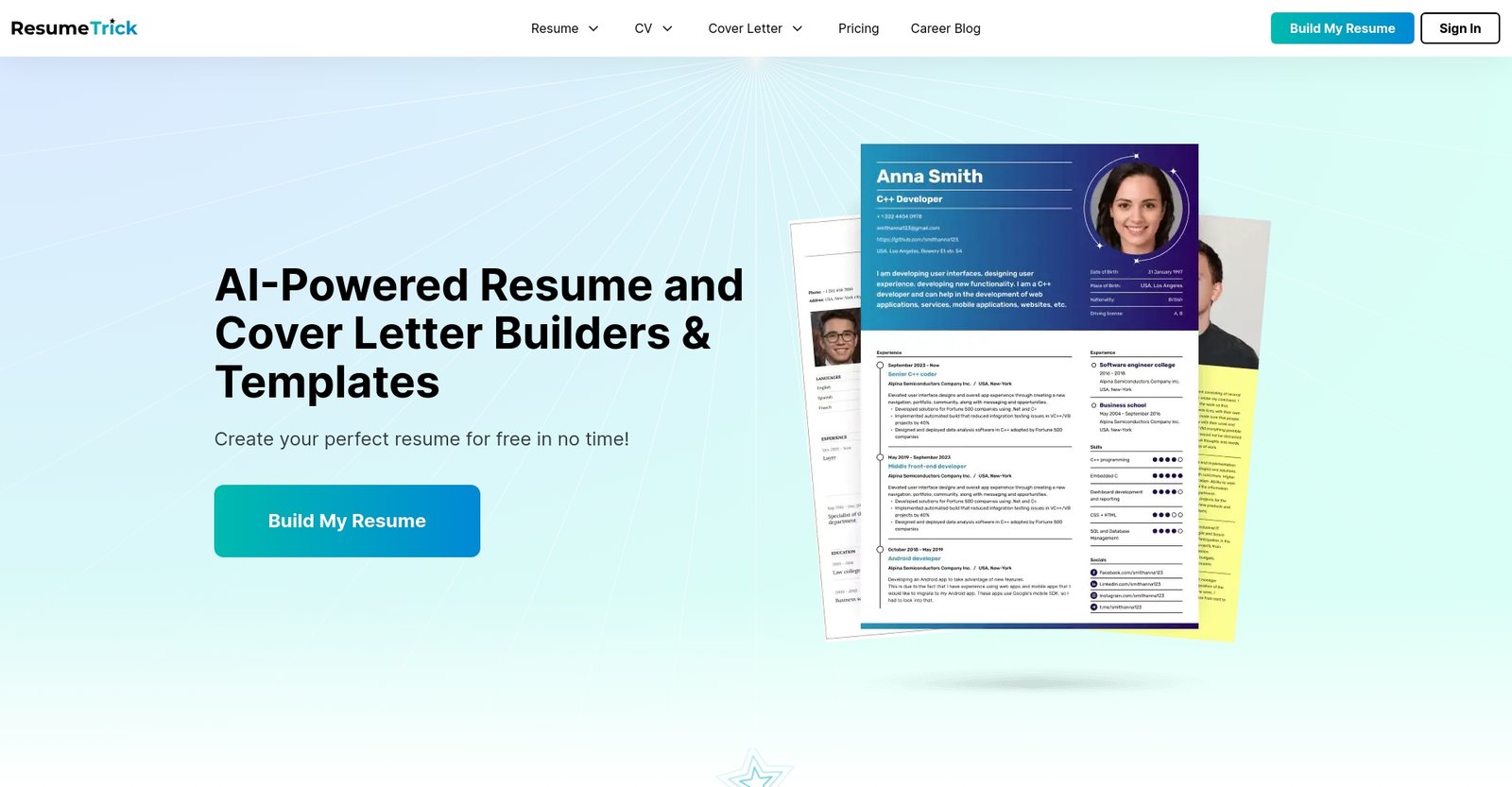 Resume Trick
