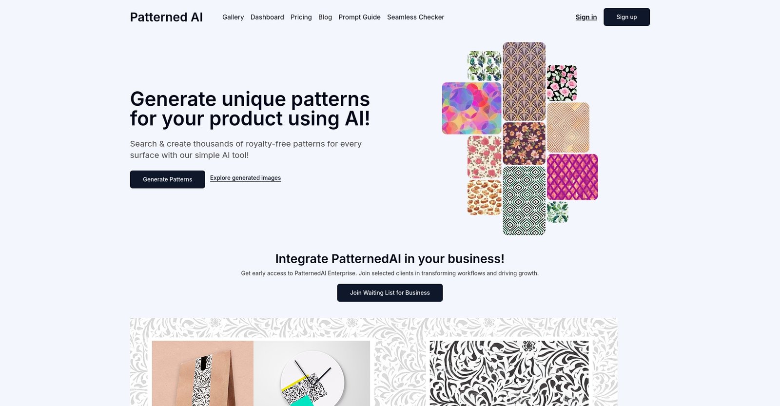 Patterned AI