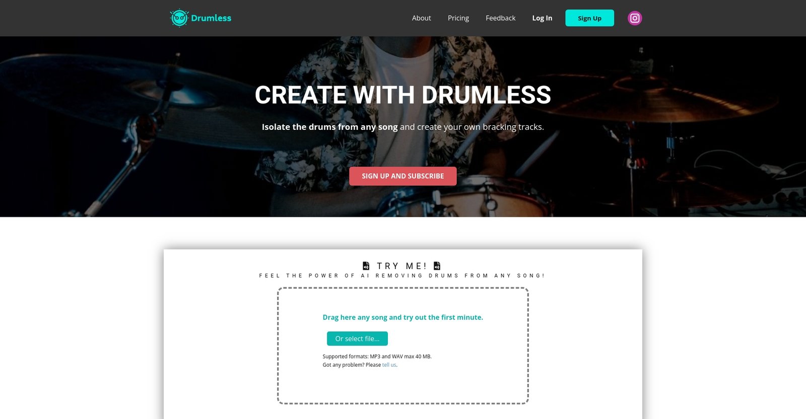 Drumless