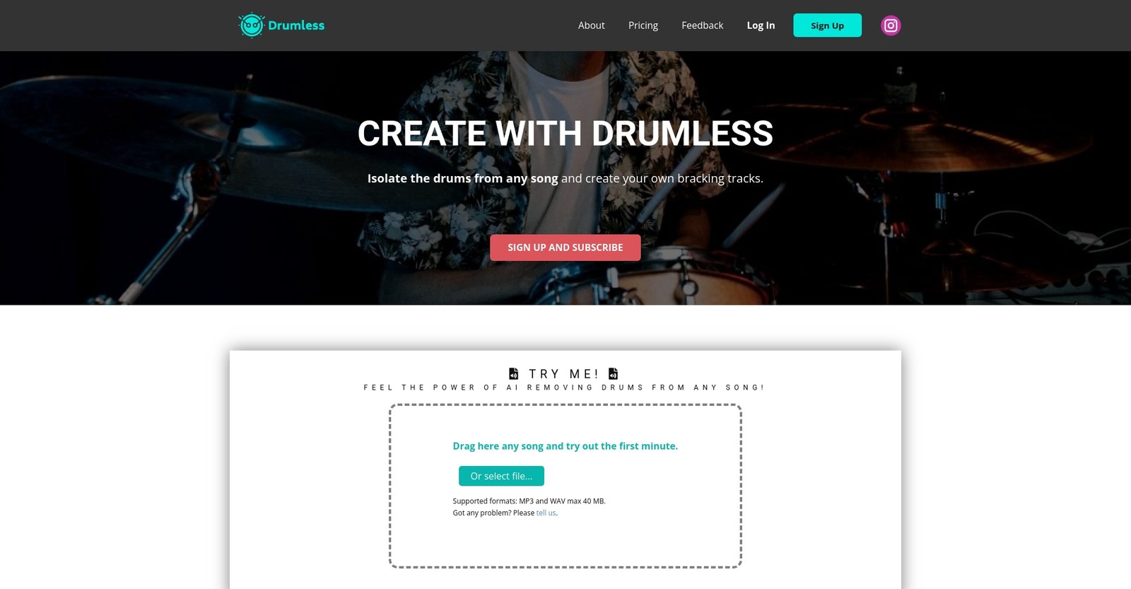 Drumless