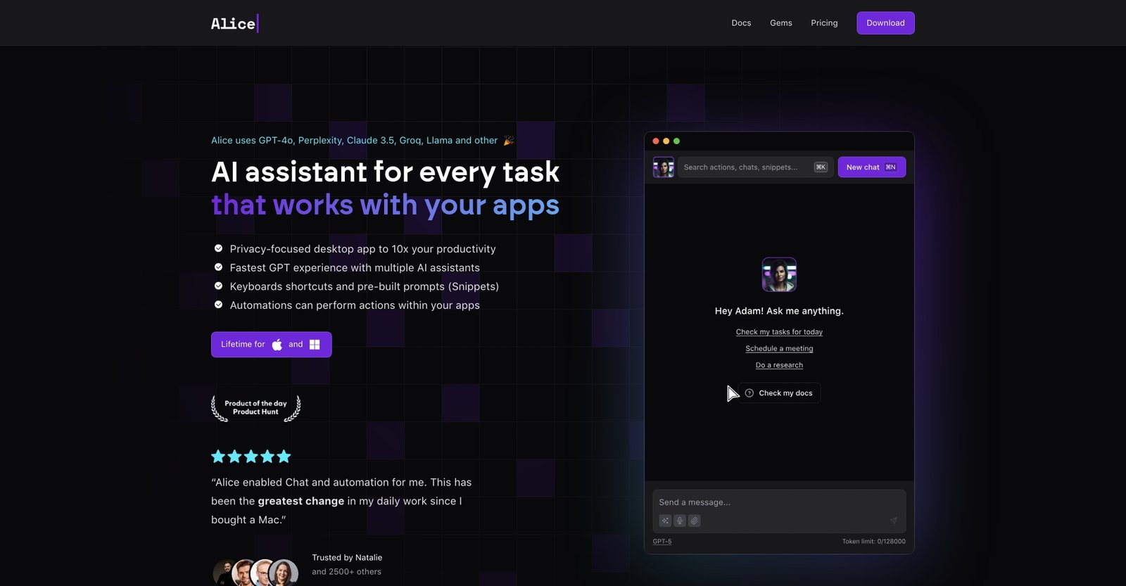 Alice App
