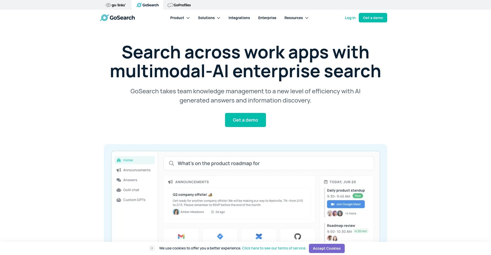 GoSearch AI Enterprise Search