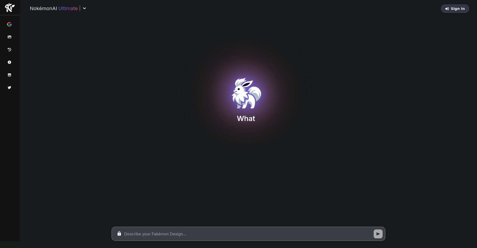 AI Pokemon generator