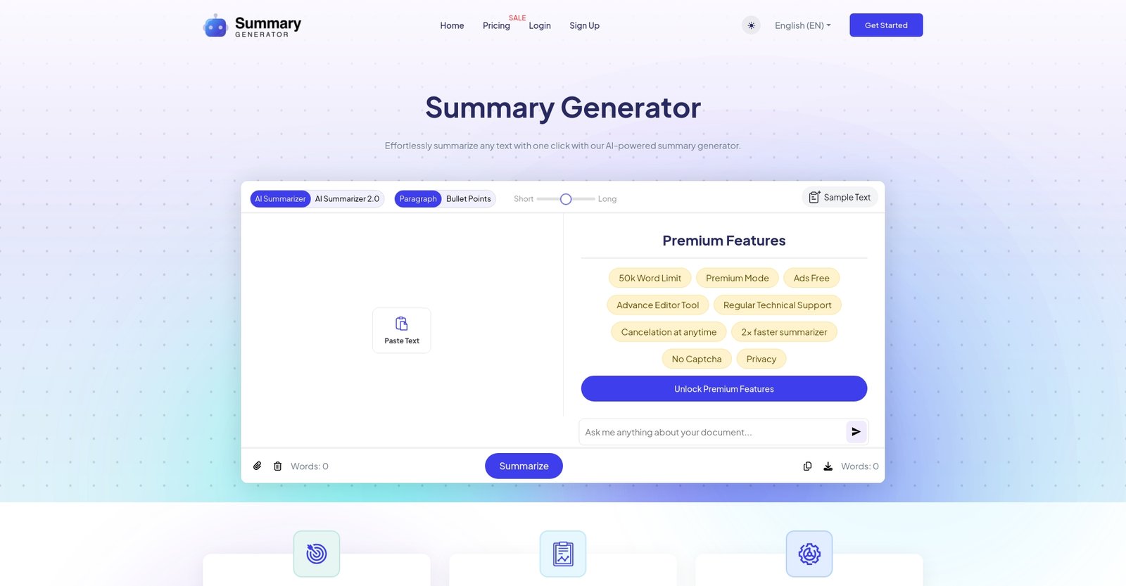Ai Summary Generator