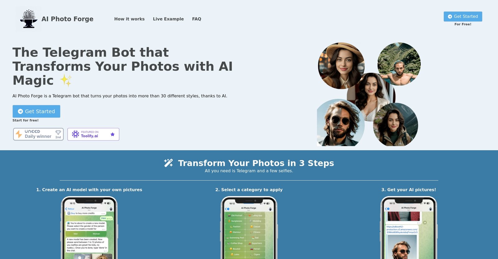 AI Photo Forge