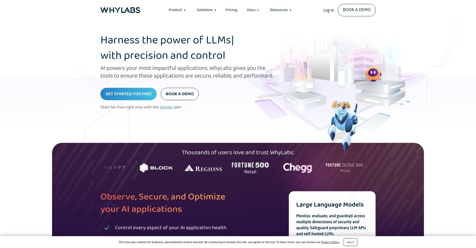 WhyLabs AI Observatory