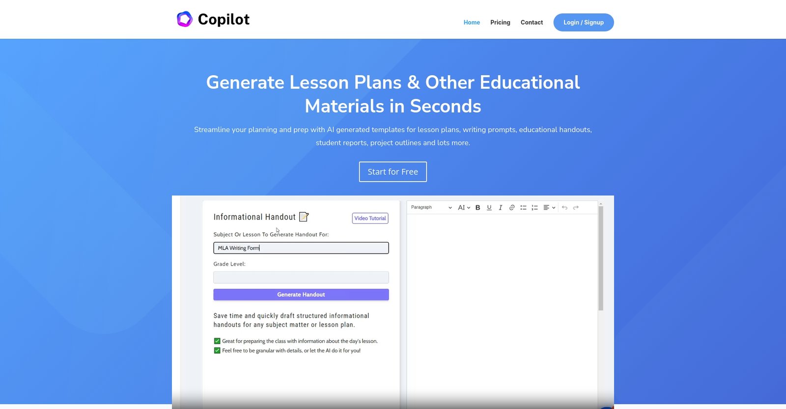 Education CoPilot