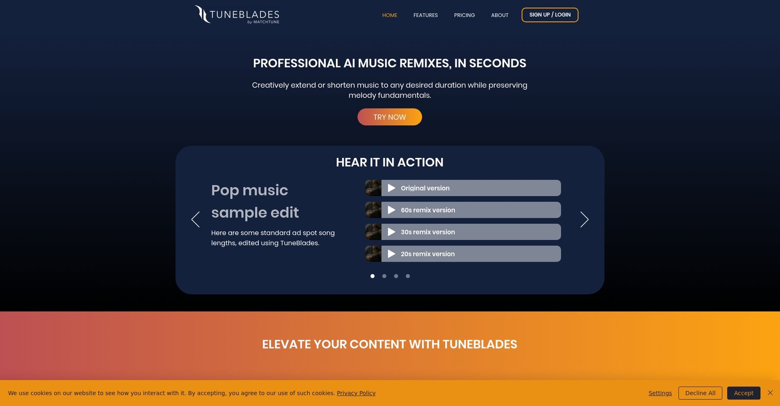 TuneBlades