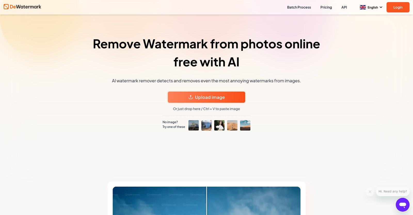 Dewatermark AI