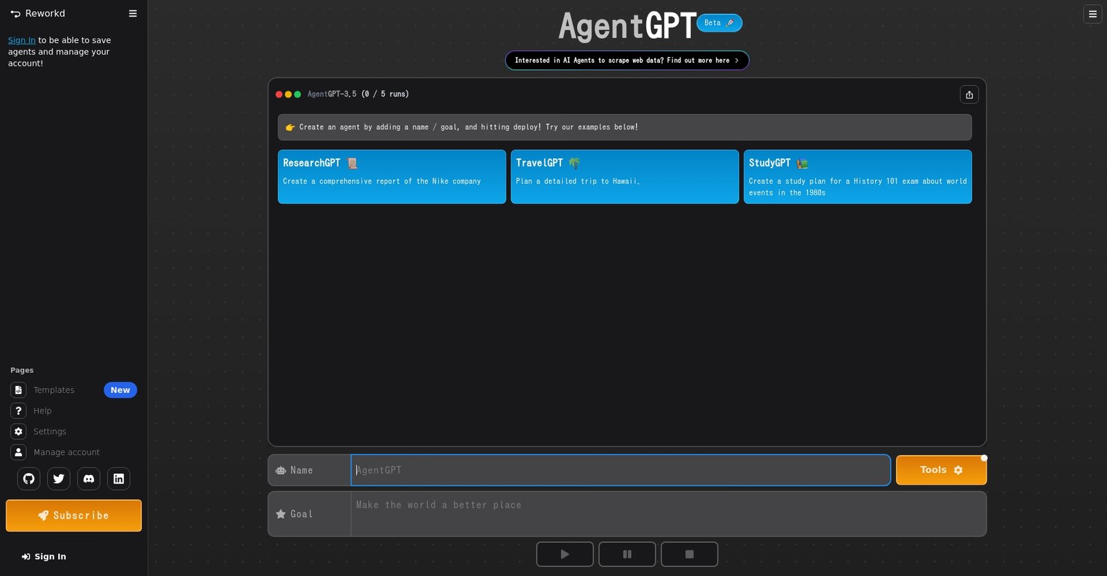 AgentGPT