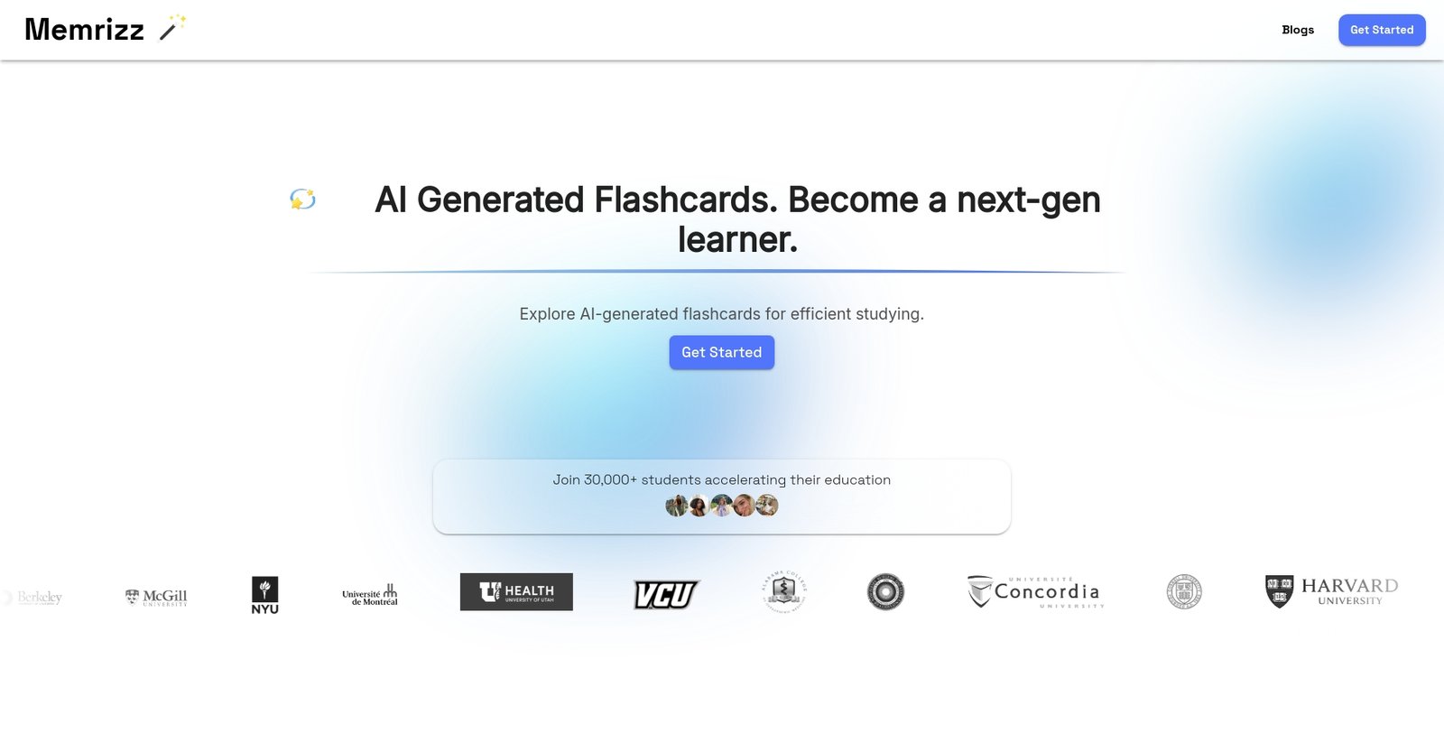 Memrizz AI Flashcard Generator