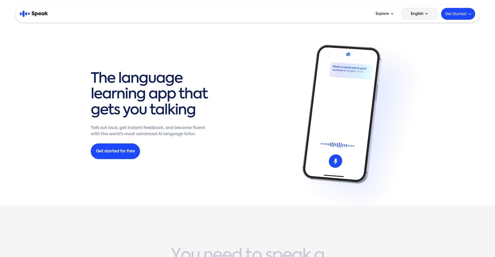 Speak