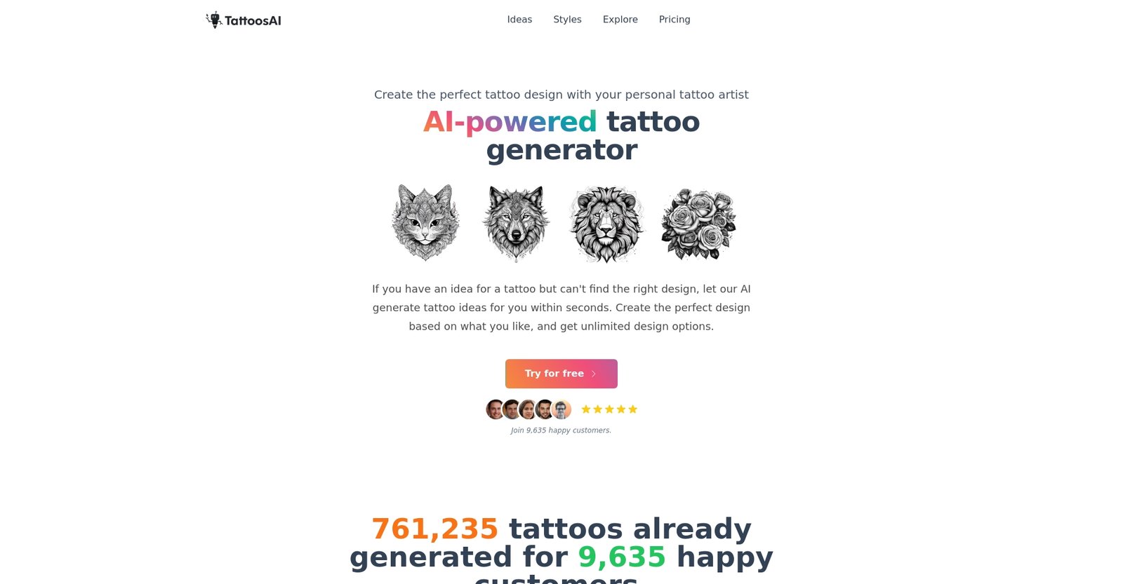 Tattoos AI