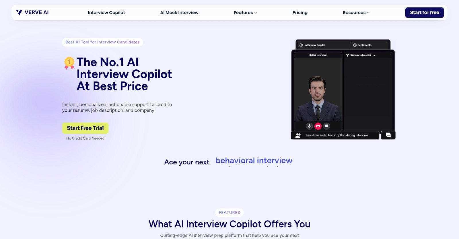 Verve AI – Interview Copilot