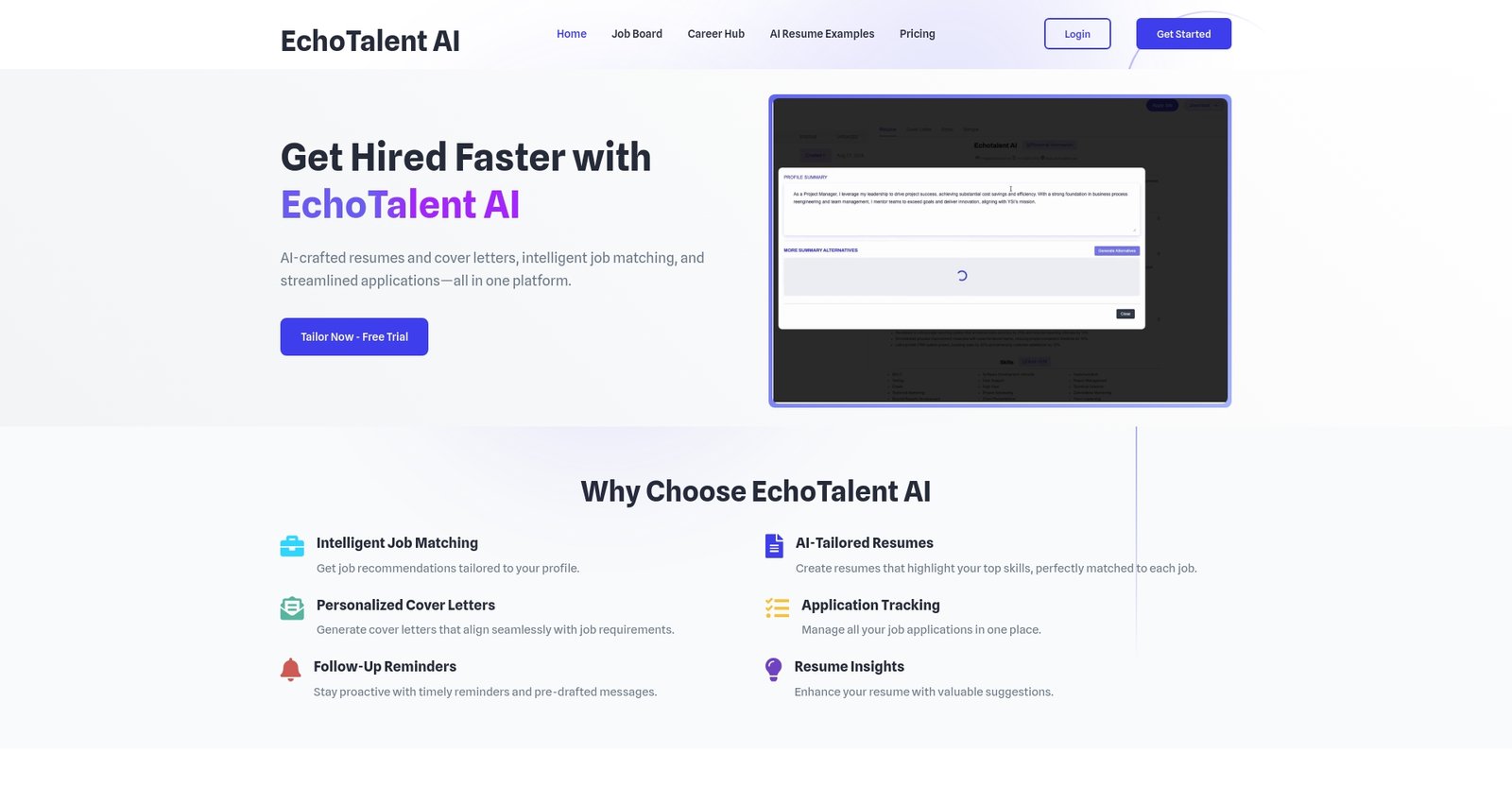 Echotalent